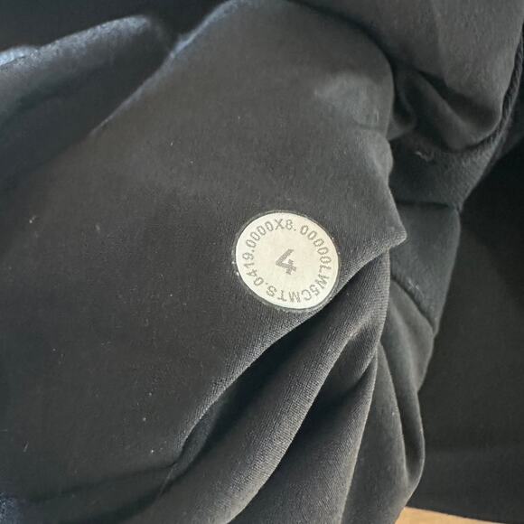 Lululemon On the Fly Jogger Velvet Trim Black Women's Size 4 Excellent Condition - Picture 6 of 9